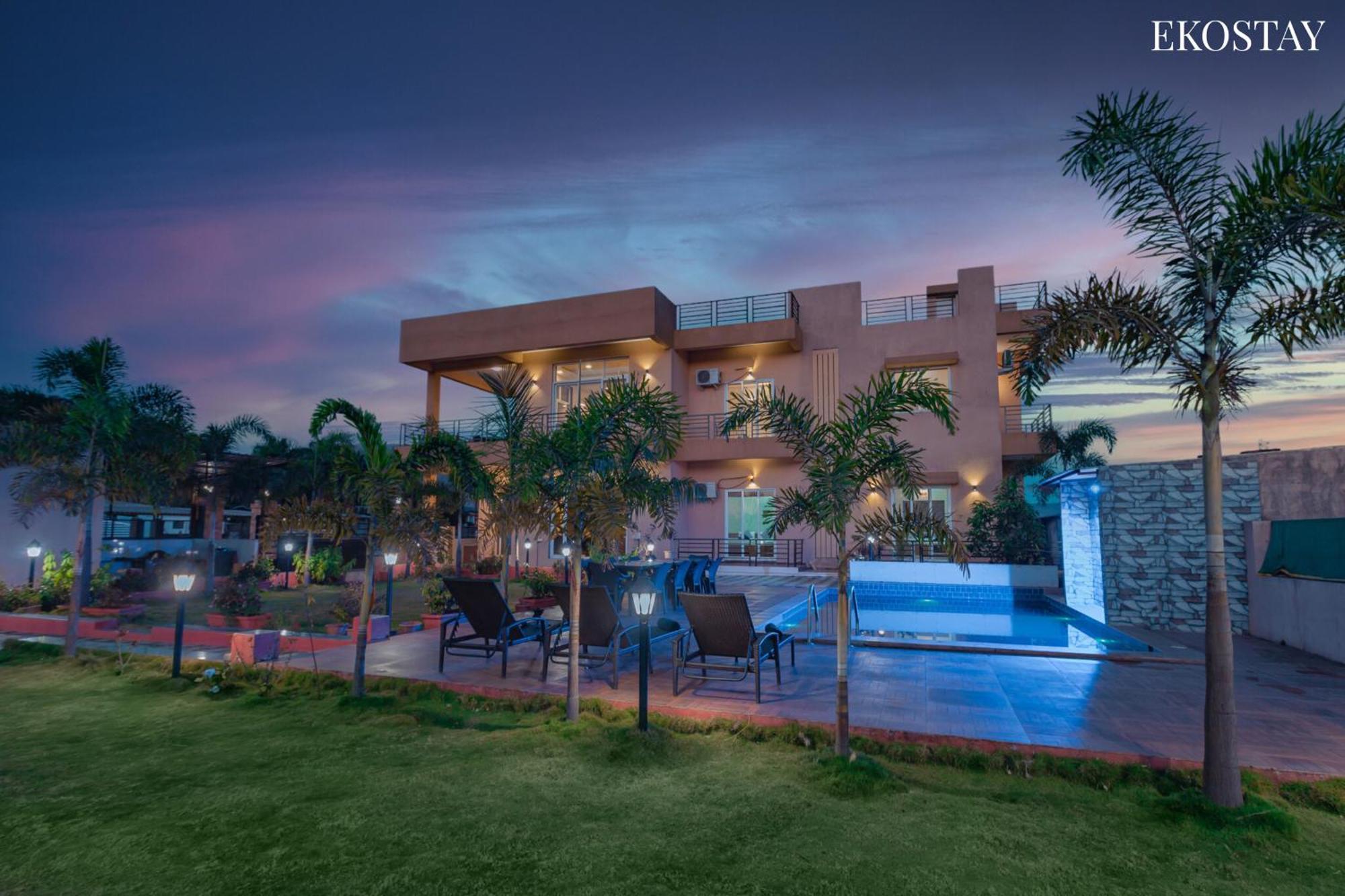 Eko Stay - Octagon Farms Villa Lonavala Exterior foto