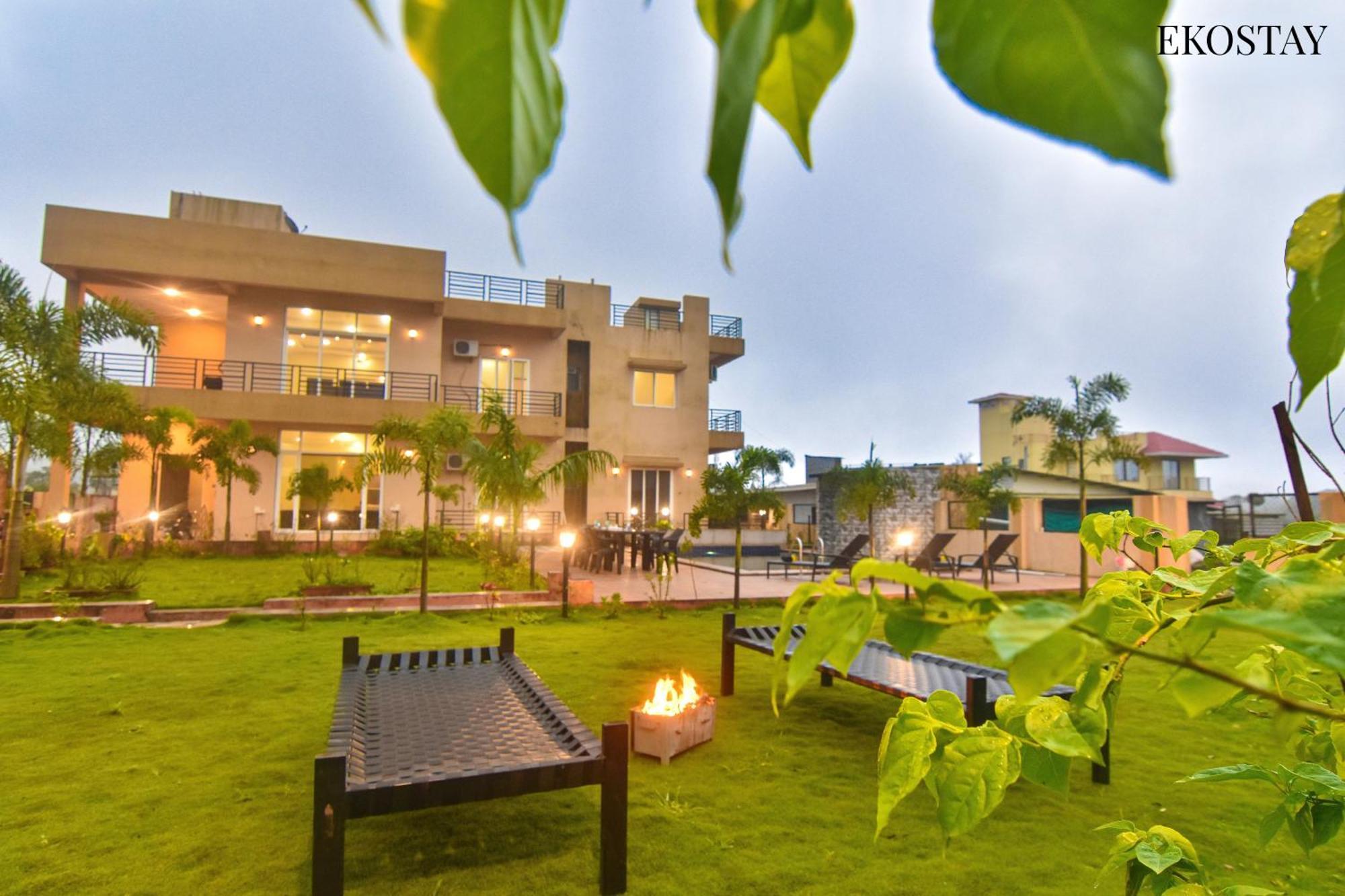 Eko Stay - Octagon Farms Villa Lonavala Exterior foto